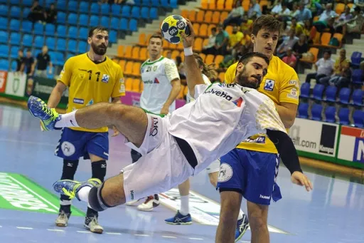 Which sport is shown in the photograph?